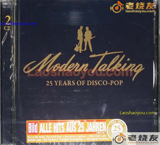 摩登语录 迪斯可年代 冠军单曲精选 Modern Talking  25 Years Of Disco Pop (平装版)