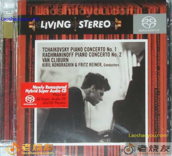 柴可夫斯基第一钢协 拉赫曼尼诺夫第二钢协（克莱本） 美版