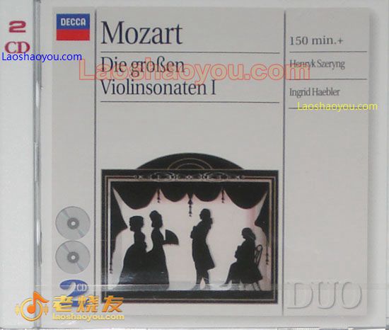 谢霖小提琴 海布勒钢琴 莫扎特小提琴奏鸣曲全集1 Mozart Violinsonaten I