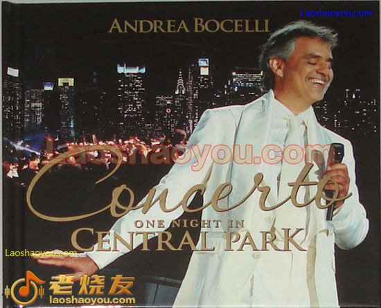 安德烈.波伽利 纽约中央公园演唱会 Andrea Bocelli One Night In Central Park 典藏版
