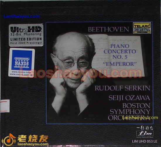 贝多芬 第5钢协 皇帝 Beethoven Piano Concerto No.5"Emperor" 限量珍藏版