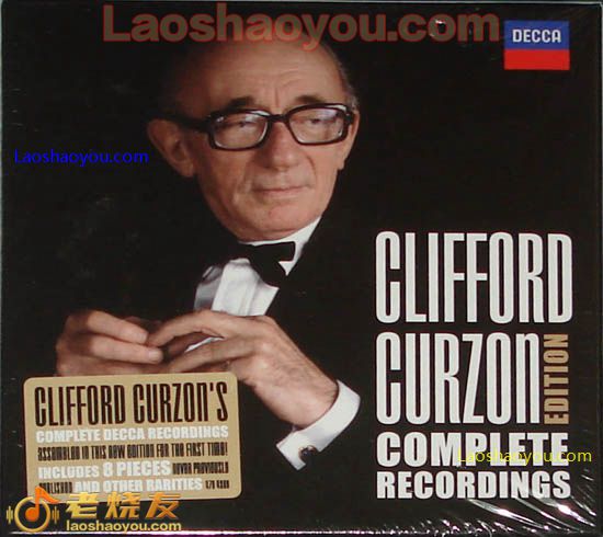 柯尔荣DECCA录音作品全集 Clifford Curzon Complete Recordings
