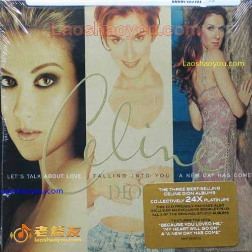 席琳迪翁 白金冠军专辑3CD精装版