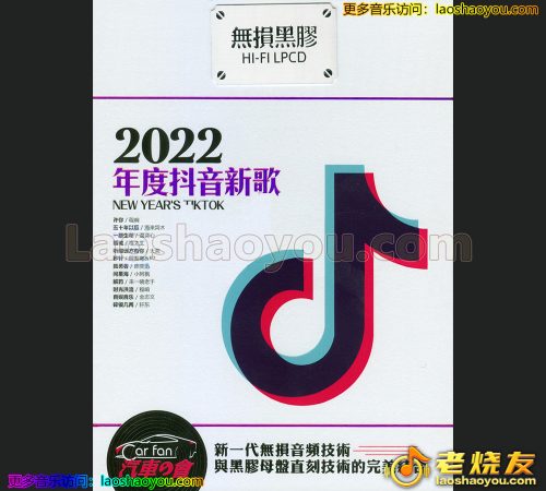 群星《2022年度抖音新歌》[黑胶碟2CD] 2023